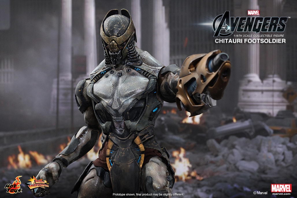 hot toys chitauri set